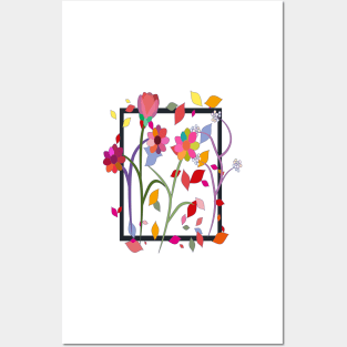 Fiesta Spring Flowers Posters and Art